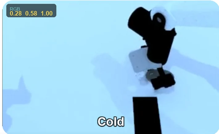 Cold illumination condition