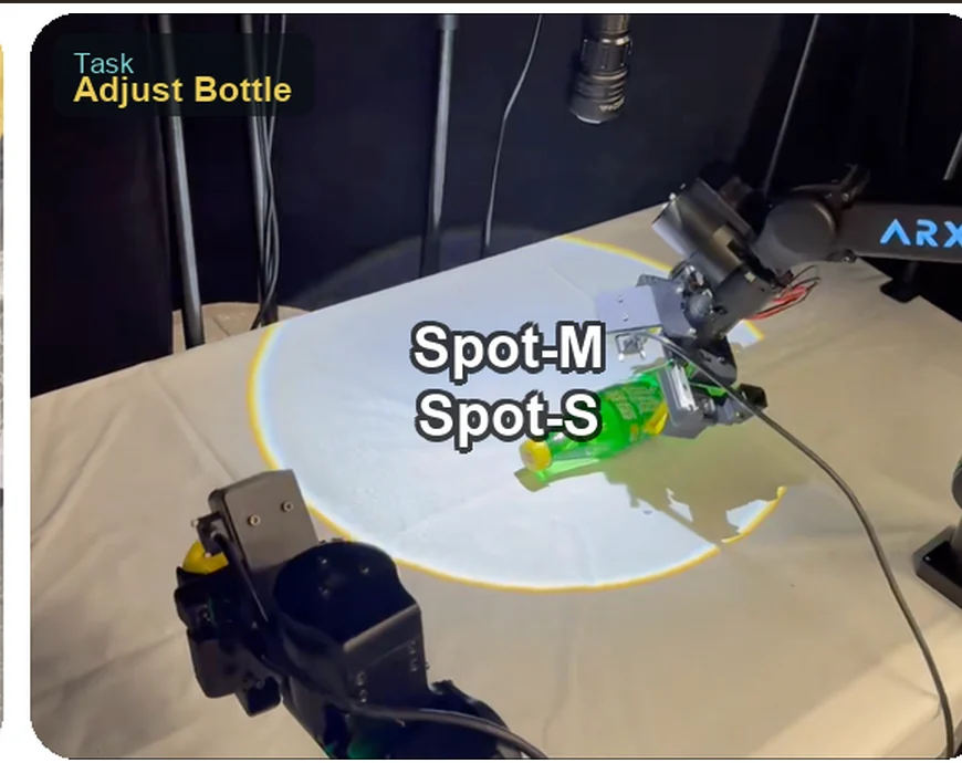 Physical Spot illumination